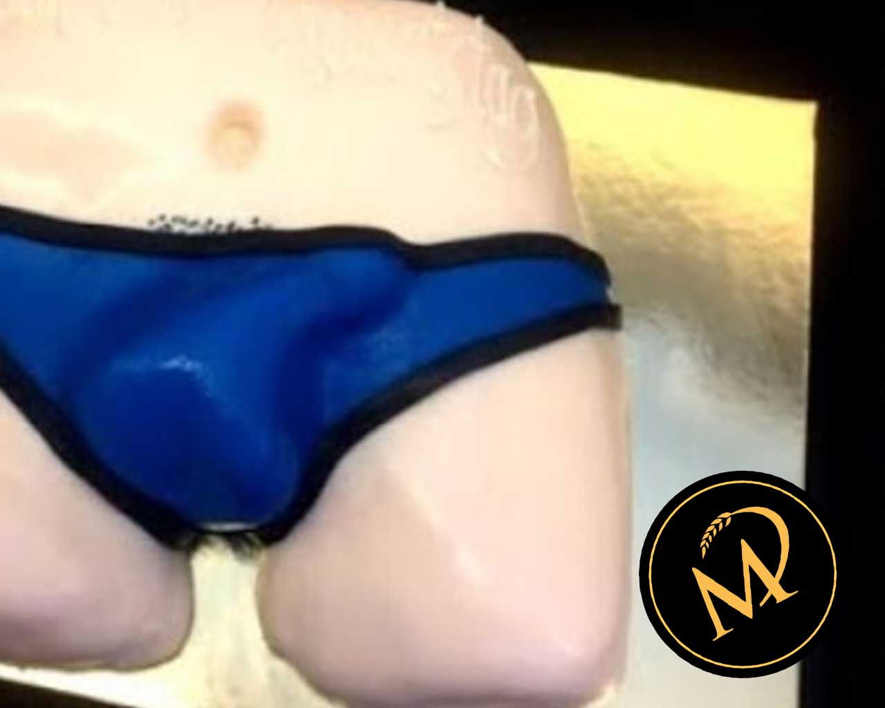3D Playboy Unterkörper Torte - Rezept Marcel Paa