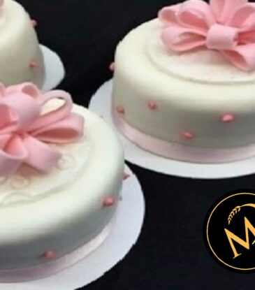 Mini Princess Cake mit Vanille Creme
