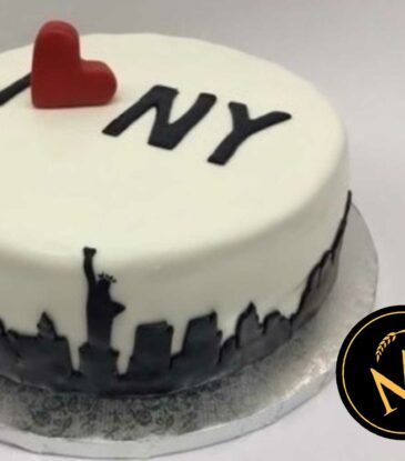 New York Cake mit Skyline