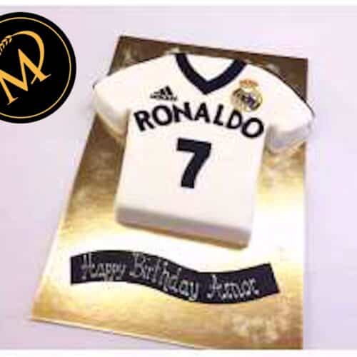 3D Ronaldo Fussball Trikot Torte - Rezept Marcel Paa