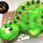 3D Dinosaurier Airbrush Torte - Rezept Marcel Paa
