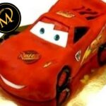 3D Cars Torte - Lightning McQueen Cake - Rezept Marcel Paa