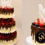 3-stöckige Drip Cake Hochzeitstorte - Rezept Marcel Paa