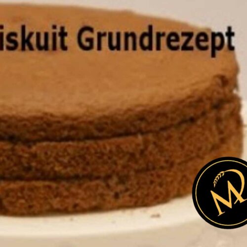 Schokoladen Biskuit für Sahnetorten - Rezept Marcel Paa