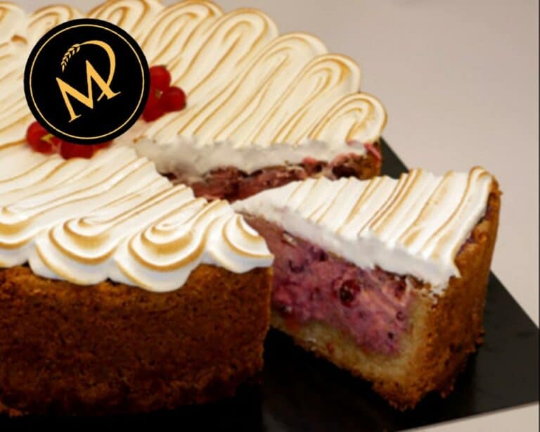 Johannisbeer Skyr Kuchen mit Baiser - Einfach Backen – Marcel Paa