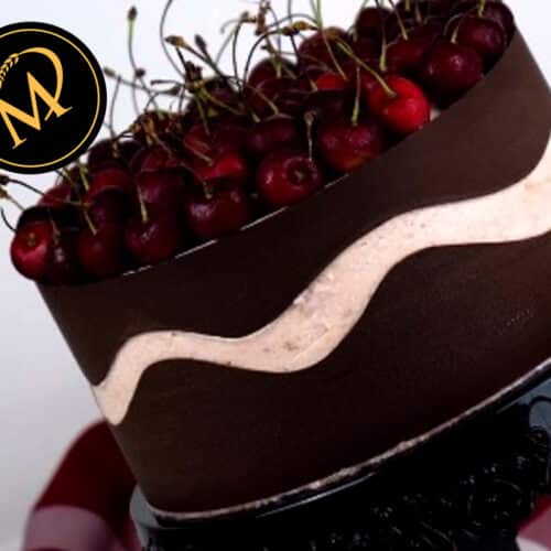 Kirschen Fault Line Cake - Rezept Marcel Paa