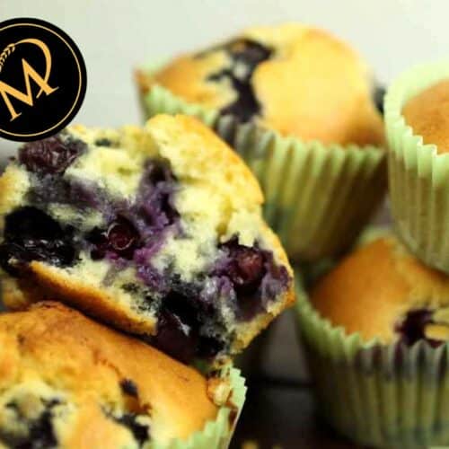 Blaubeer Muffins - Rezept Marcel Paa