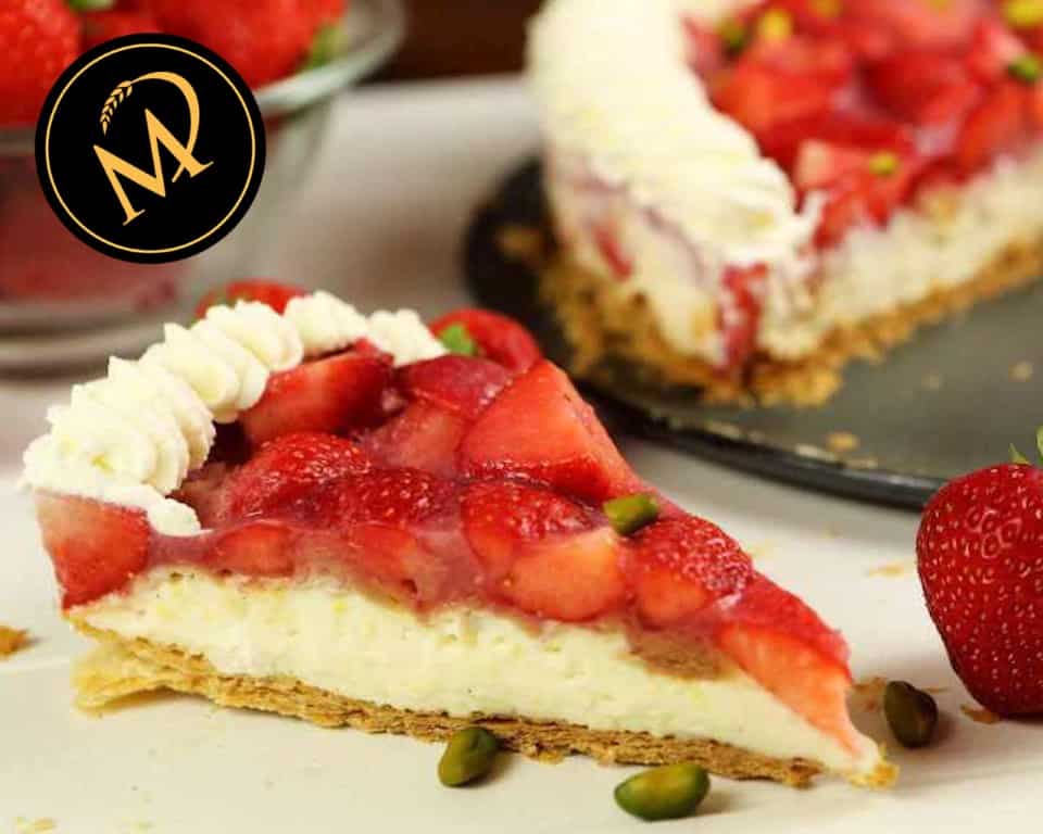 Erdbeeren Vanille Blätterteig Torte - Rezept Marcel Paa