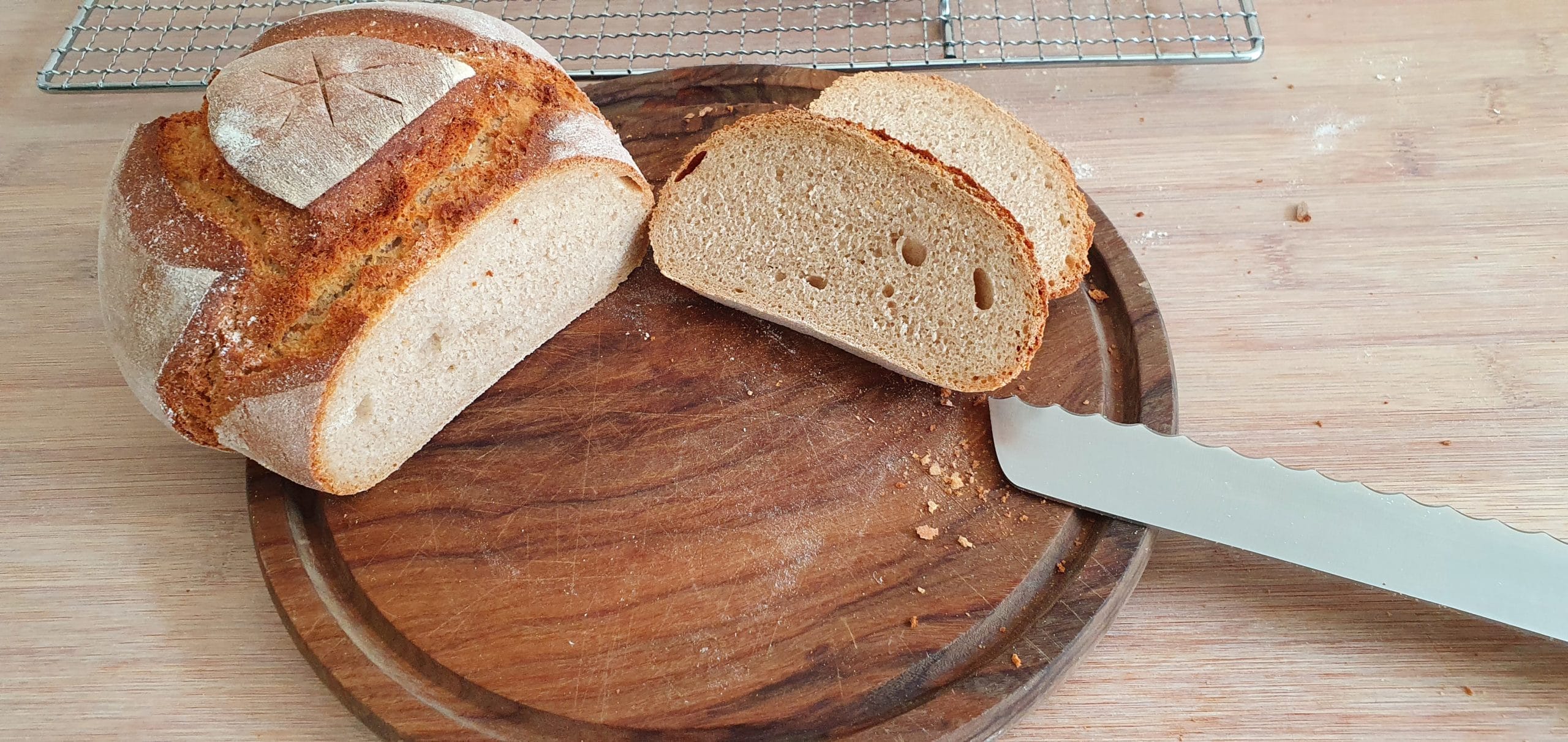 Weizen Sauerteig Brot - wie vom Bäcker - Einfach Backen – Marcel Paa