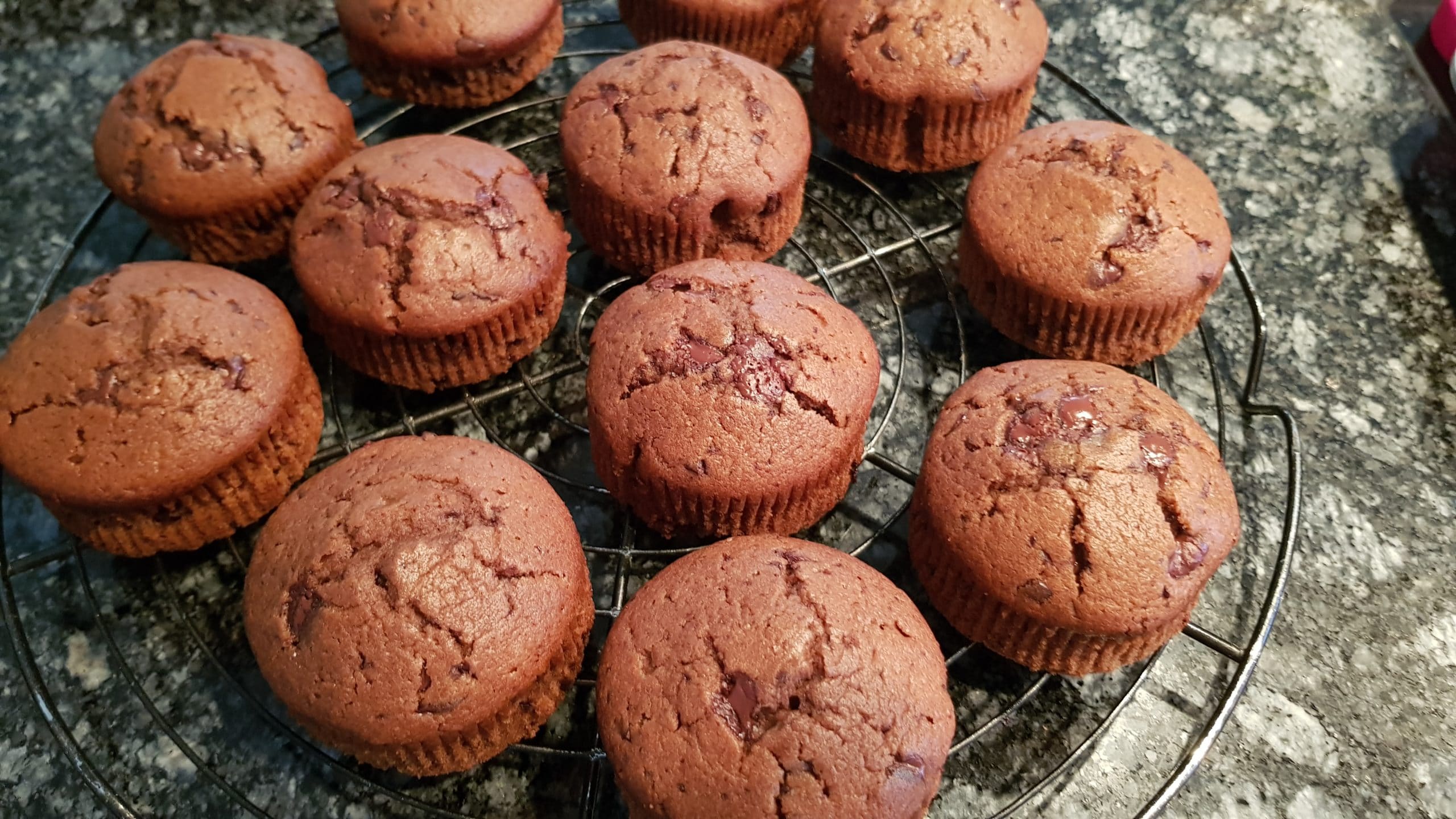 Schokoladen Muffins - einfach schokoladig - Einfach Backen – Marcel Paa