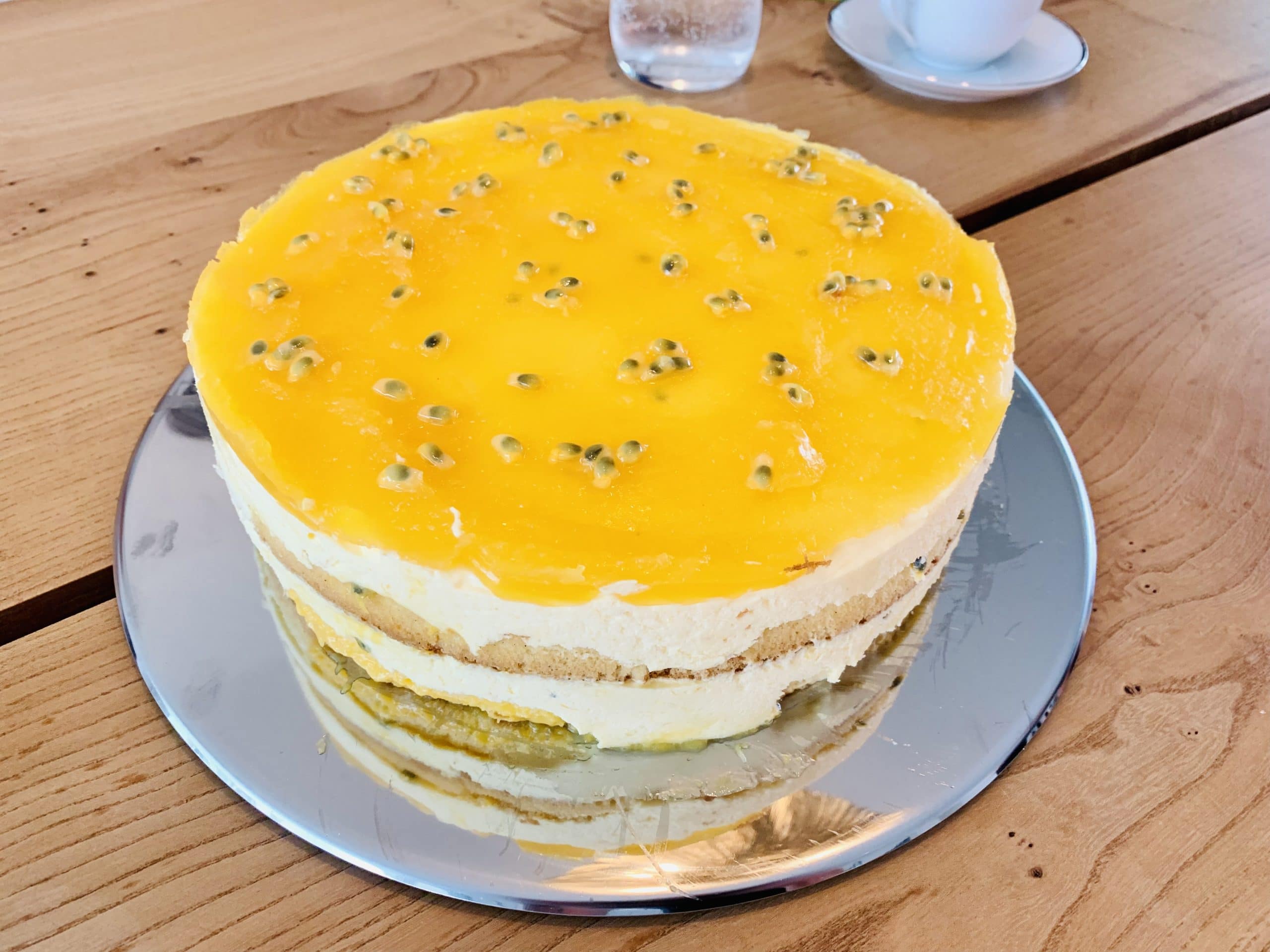 Mango Passionsfrucht Torte - Einfach Backen – Marcel Paa